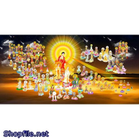 Hình Phật Tây Phương Tiếp Dẫn